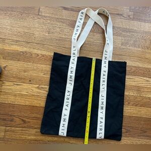 Jimmy Fairly Black Tote Bag